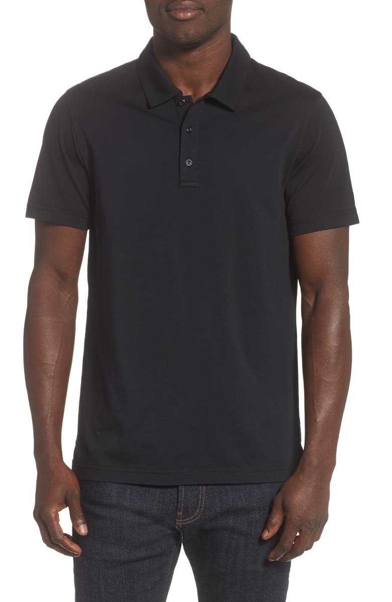 Reigning Champ Lightweight Jersey Polo, Main, color, 
