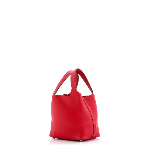 Pre-owned Hermes Hermes Picotin Lock Bag Clemence Pm