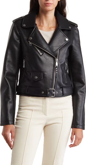 MEMBERS ONLY BY REBECCA EVE MOTO JACKET popular