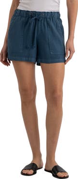KUT from the Kloth Katana Drawstring Linen Blend Shorts
