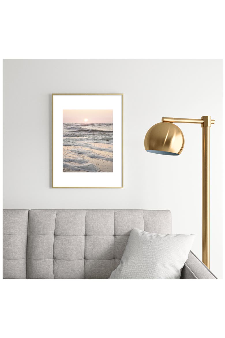 Travel Framed Art Print, Alternate, color, GOLDEN TONES