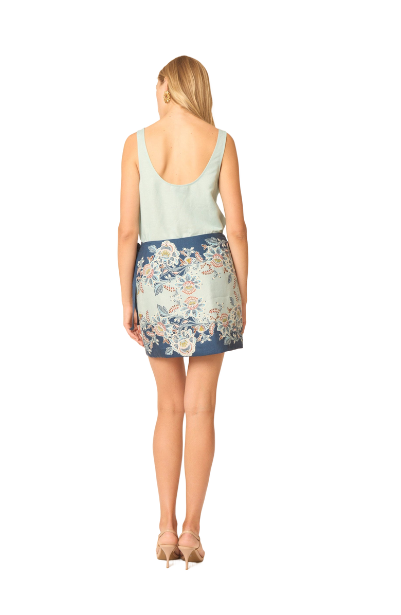 Gilner Farrar Ashton Top, Alternate, color, Light Blue Solid