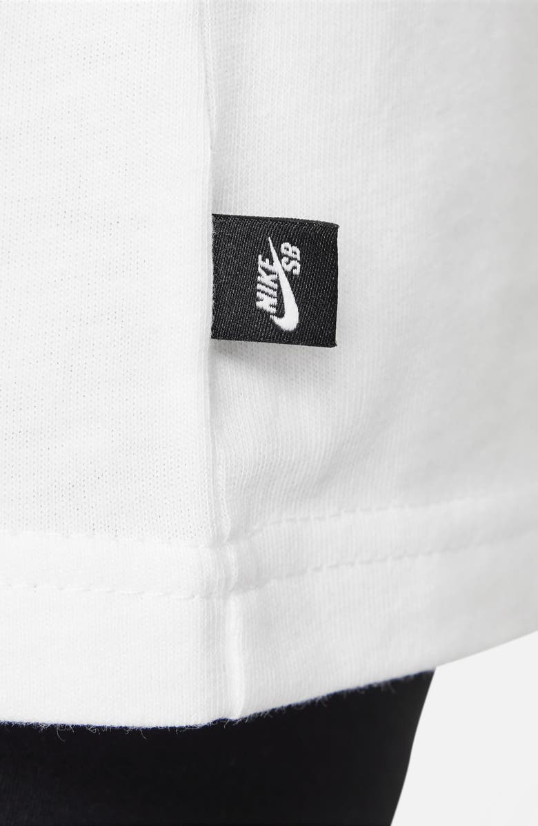 Nike Kids' SB Graphic T-Shirt, Alternate, color, 100 White