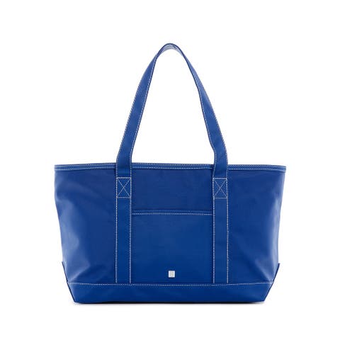 Bluebell Coated Canvas Midi Tote