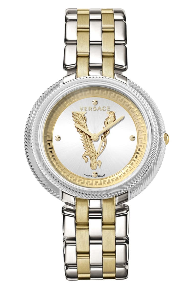 Thea Bracelet Watch, 38mm, Main, color, TWO TONE
