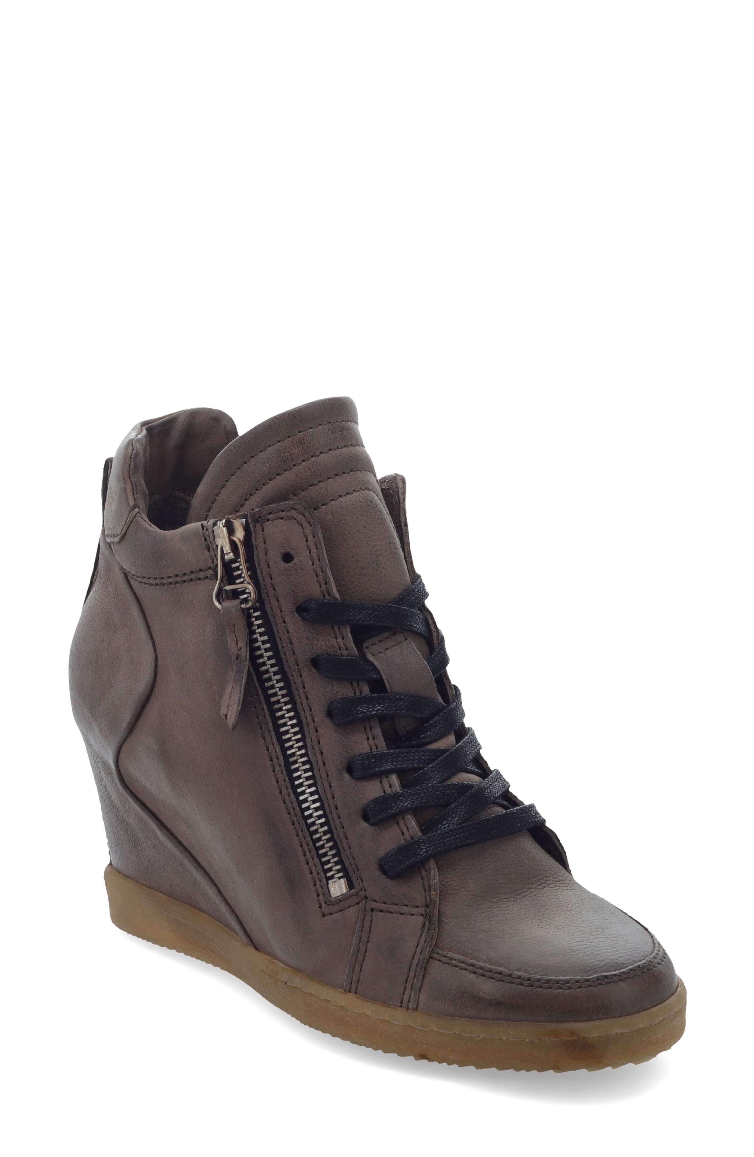 Adela Wedge Bootie, Main, color, LATTE LEATHER