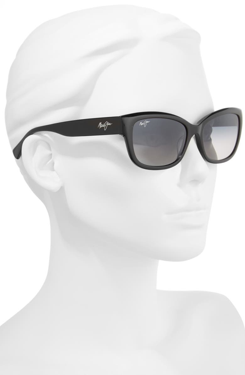Maui Jim Plumeria 55mm PolarizedPlus2<sup>®</sup> Cat Eye Sunglasses, Alternate, color, 