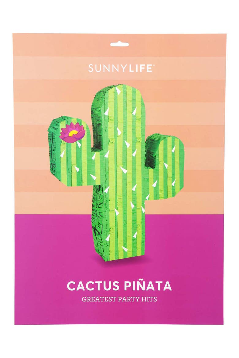 Cactus Piñata, Alternate, color, GREEN