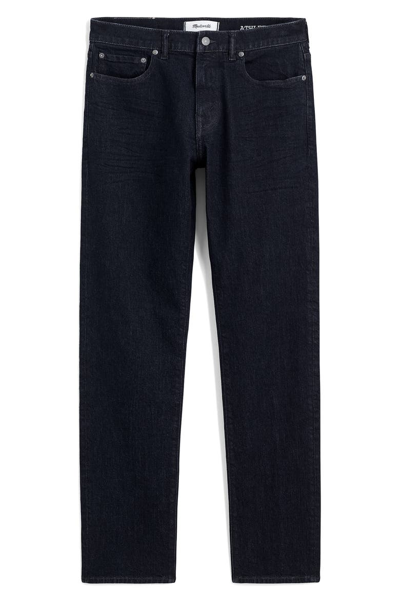 Athletic Slim Jeans, Alternate, color, RINSE