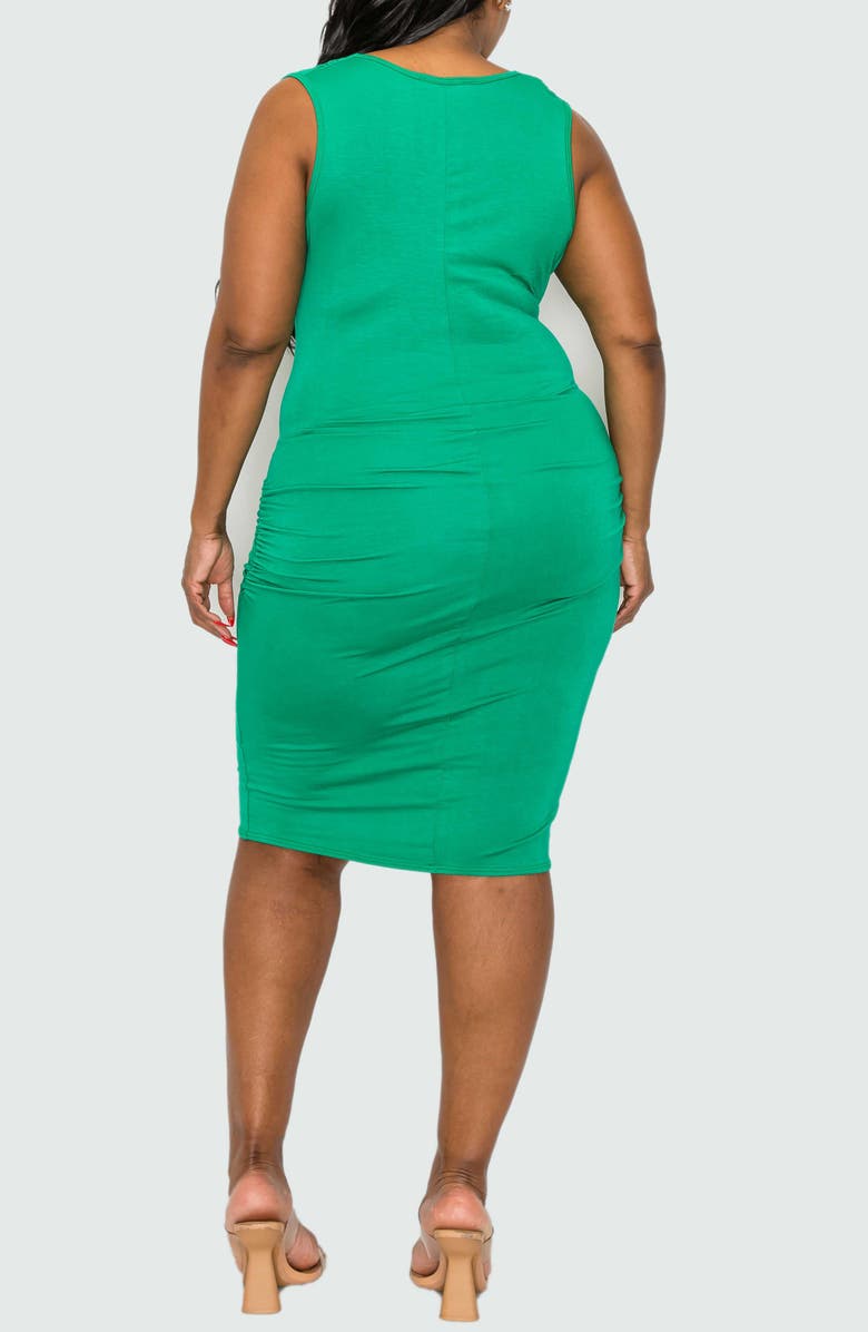 L I V D Kim Cowl Neck Sleeveless Body-Con Dress, Alternate, color,