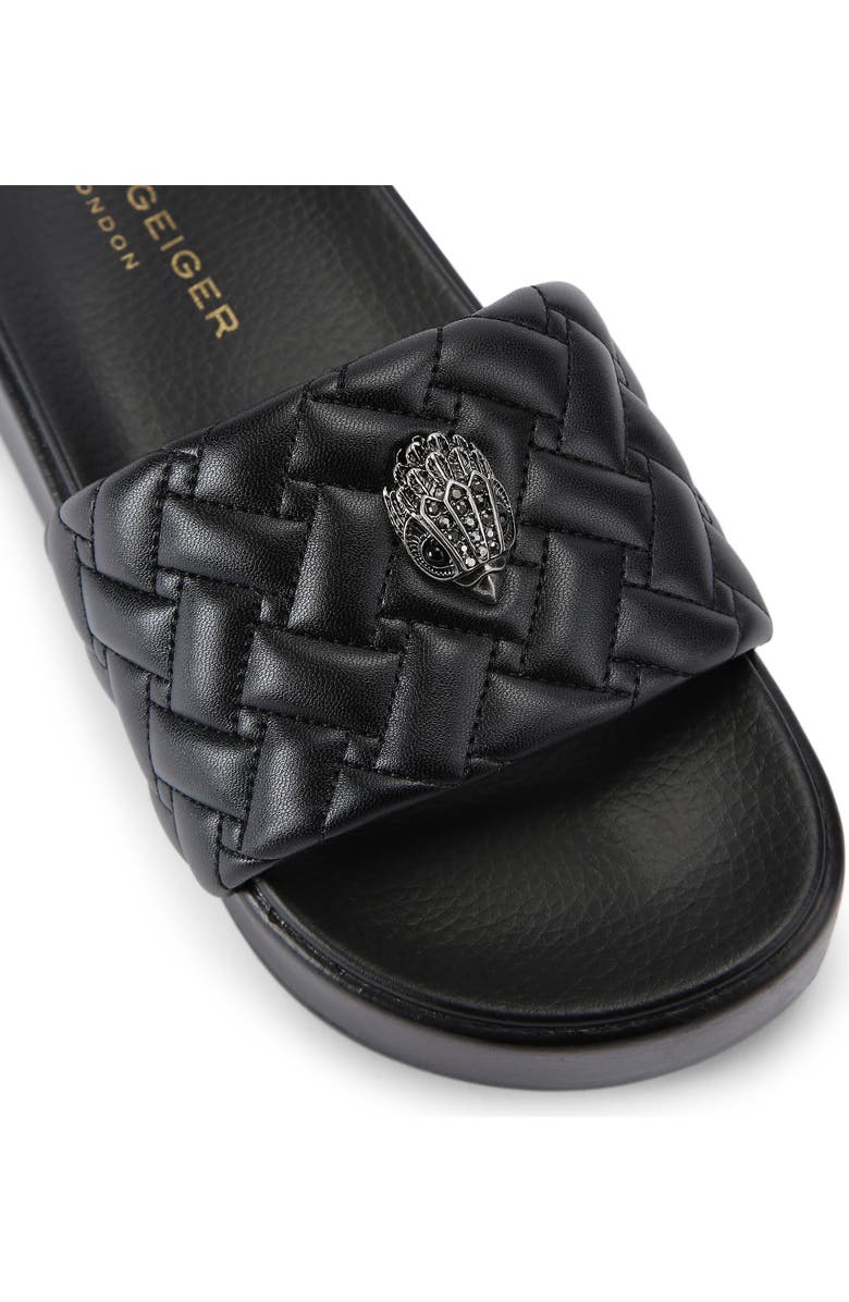 Kurt Geiger London Meena Eagle Platform Sandal, Alternate, color, Black
