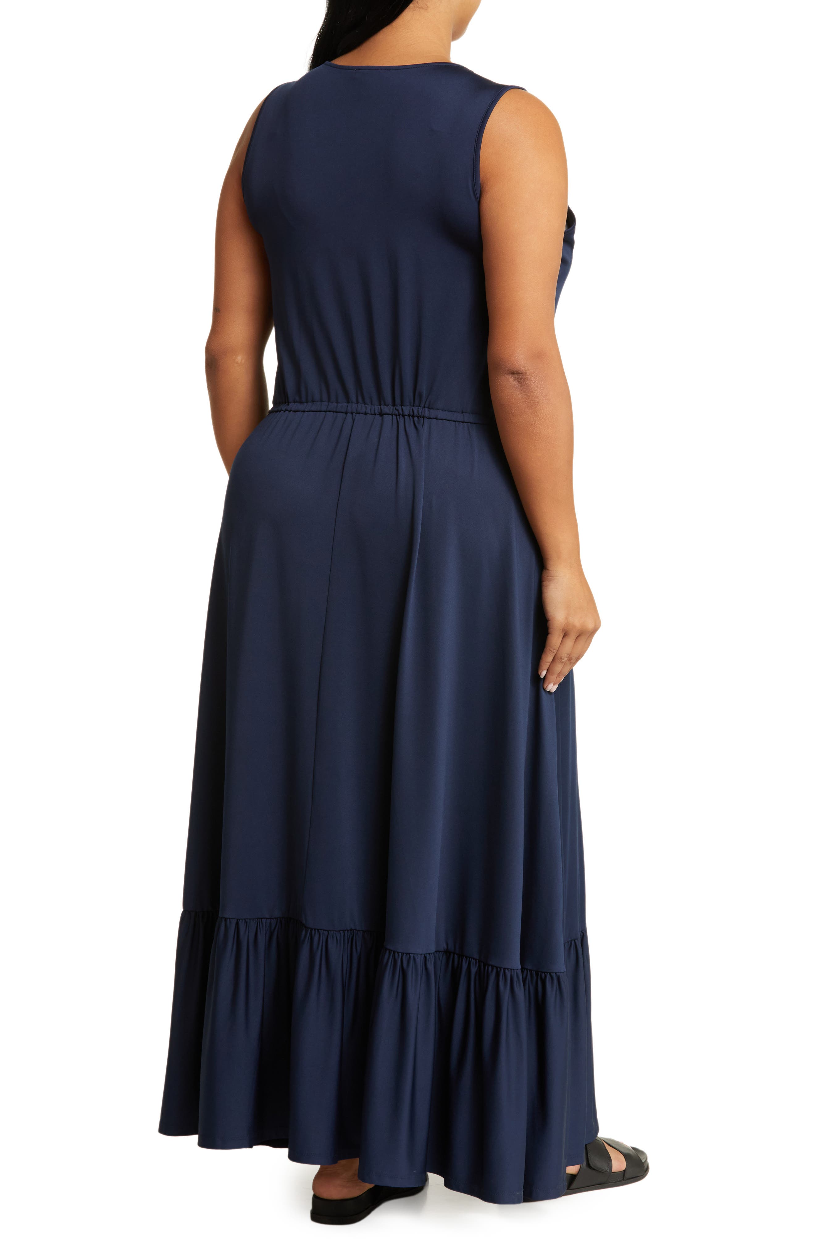 Alba Deep V Maxi Dress - image 4