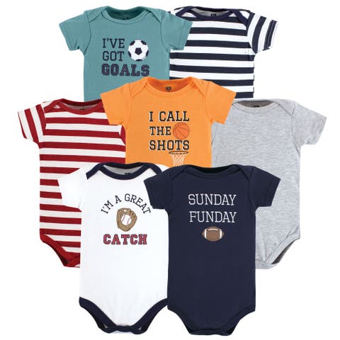 Cotton Bodysuits 7-Pack (Baby)