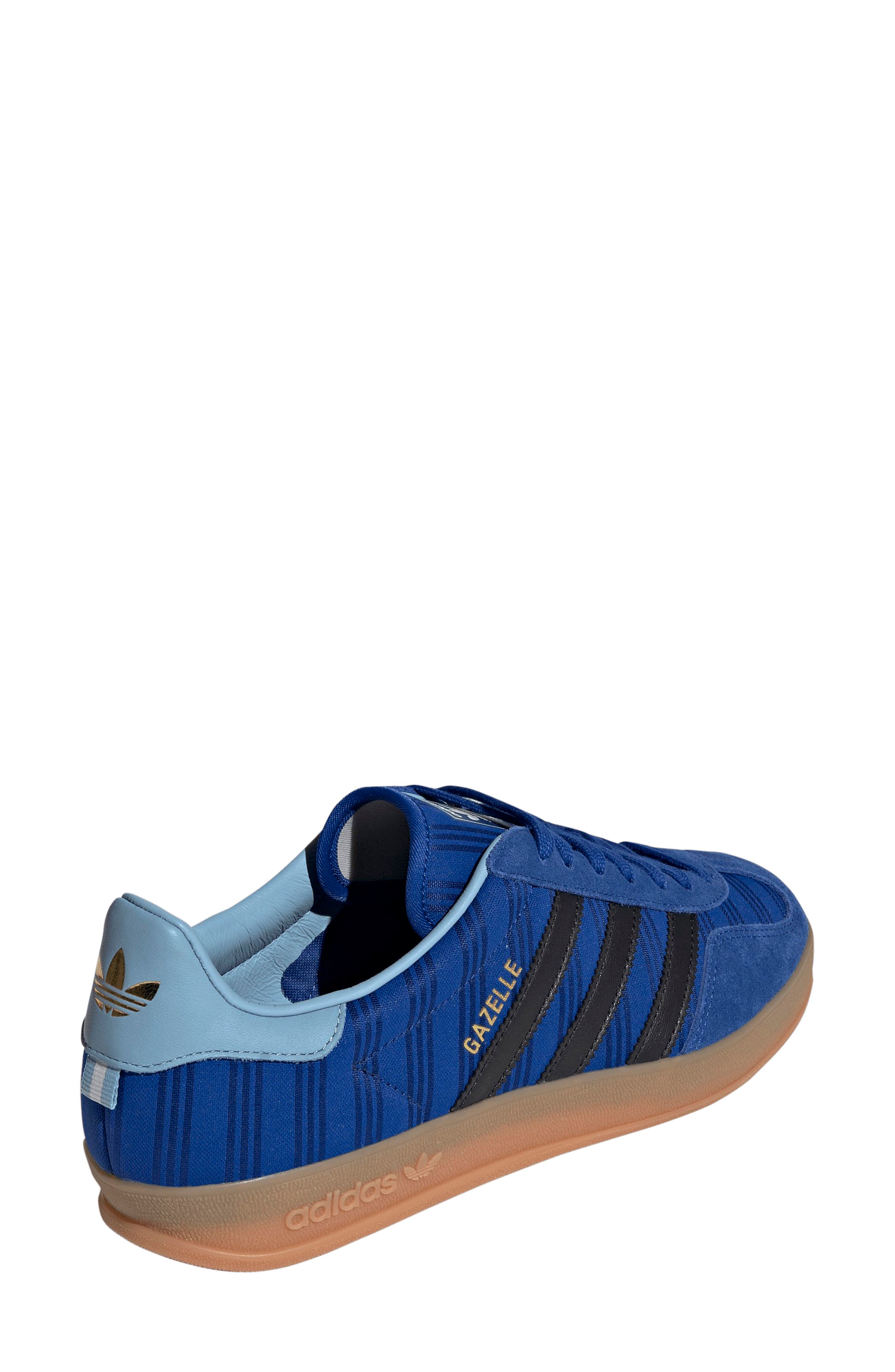 adidas Gazelle Indoor Sneaker, Alternate, color, Collegiate Royal/ Core Black