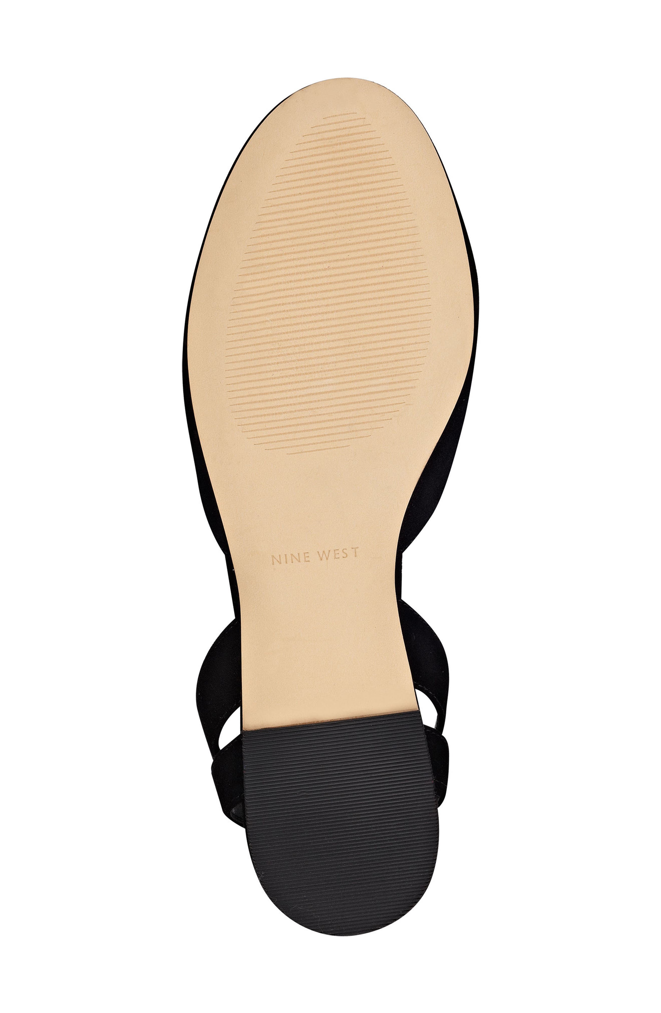 Nine West Begany Ankle Strap Flat, Alternate, color, 