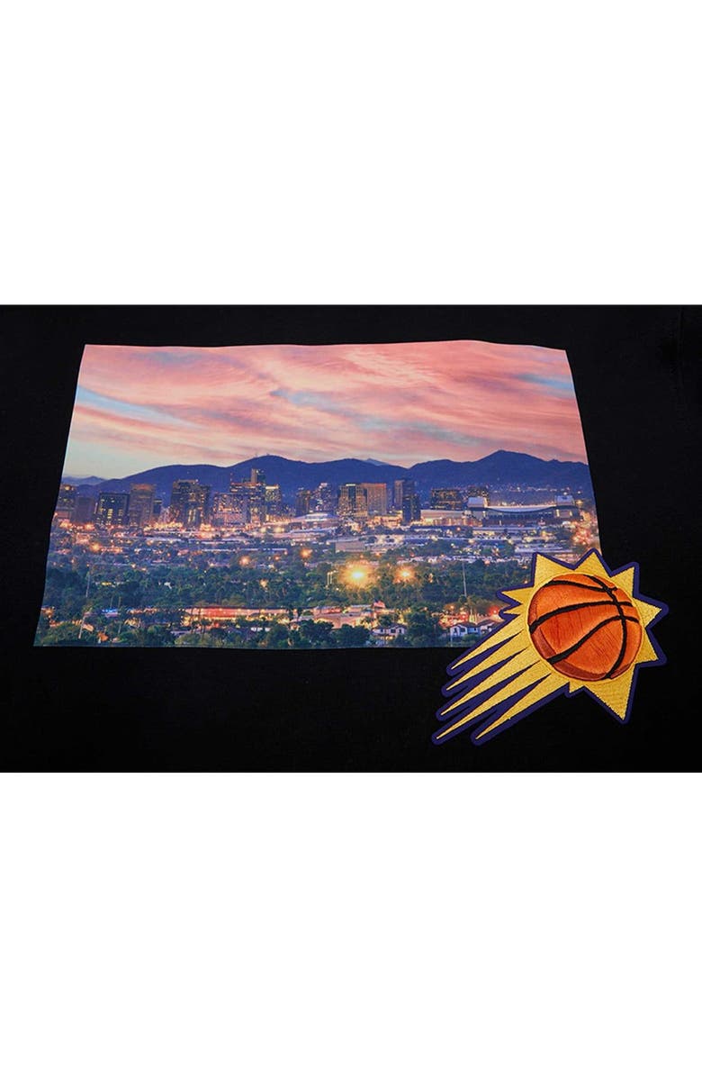 PRO STANDARD Men's Pro Standard Black Phoenix Suns City Scape Pullover Hoodie, Alternate, color, 