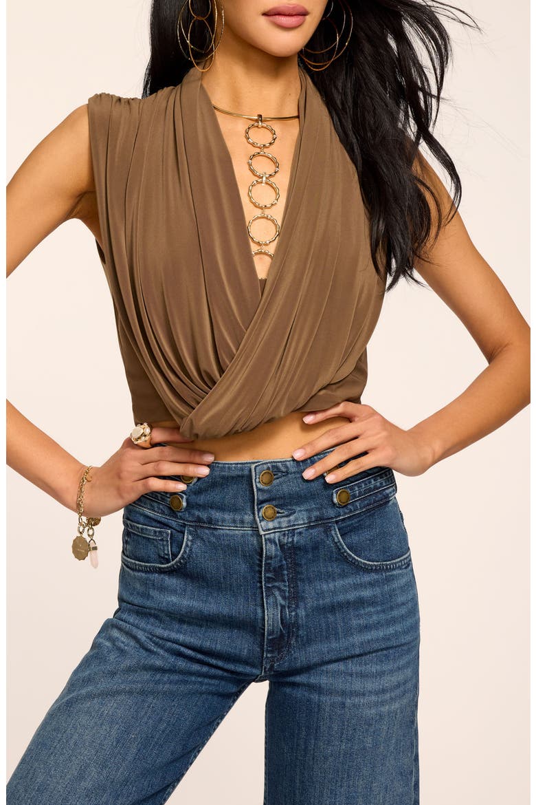 Evie Crossover Tank, Main, color, SEPIA