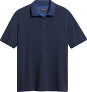 Johnston & Murphy Tonal Bird's Eye Knit Polo