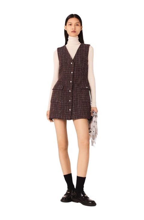 Mini tweed dress