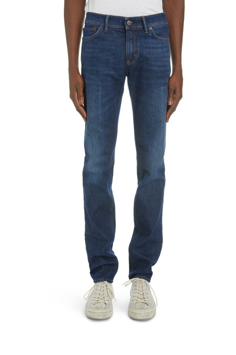 North Skinny Fit Jeans, Main, color, DARK BLUE