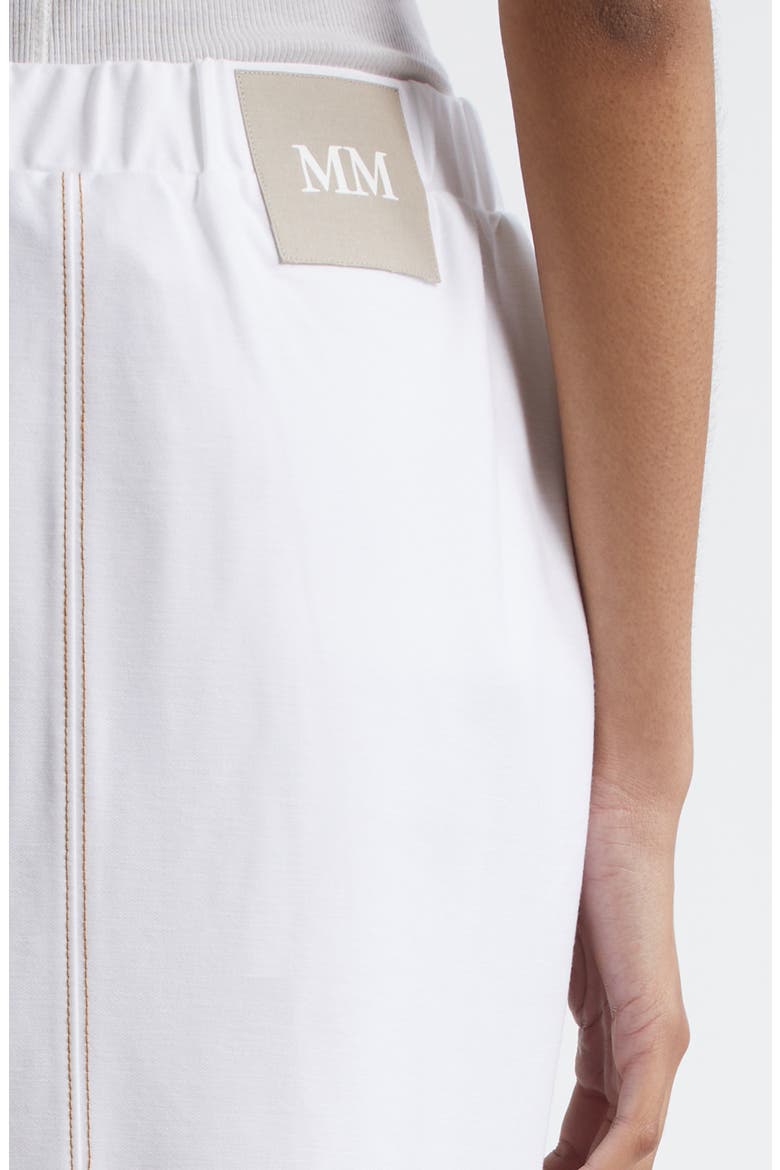 Otto Jersey Skirt, Alternate, color, OPTICAL WHITE