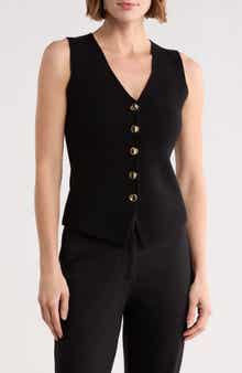 Blu Pepper Button-Up Vest