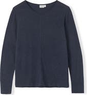 Celtic & Co. Linen Blend Long Sleeve T-Shirt