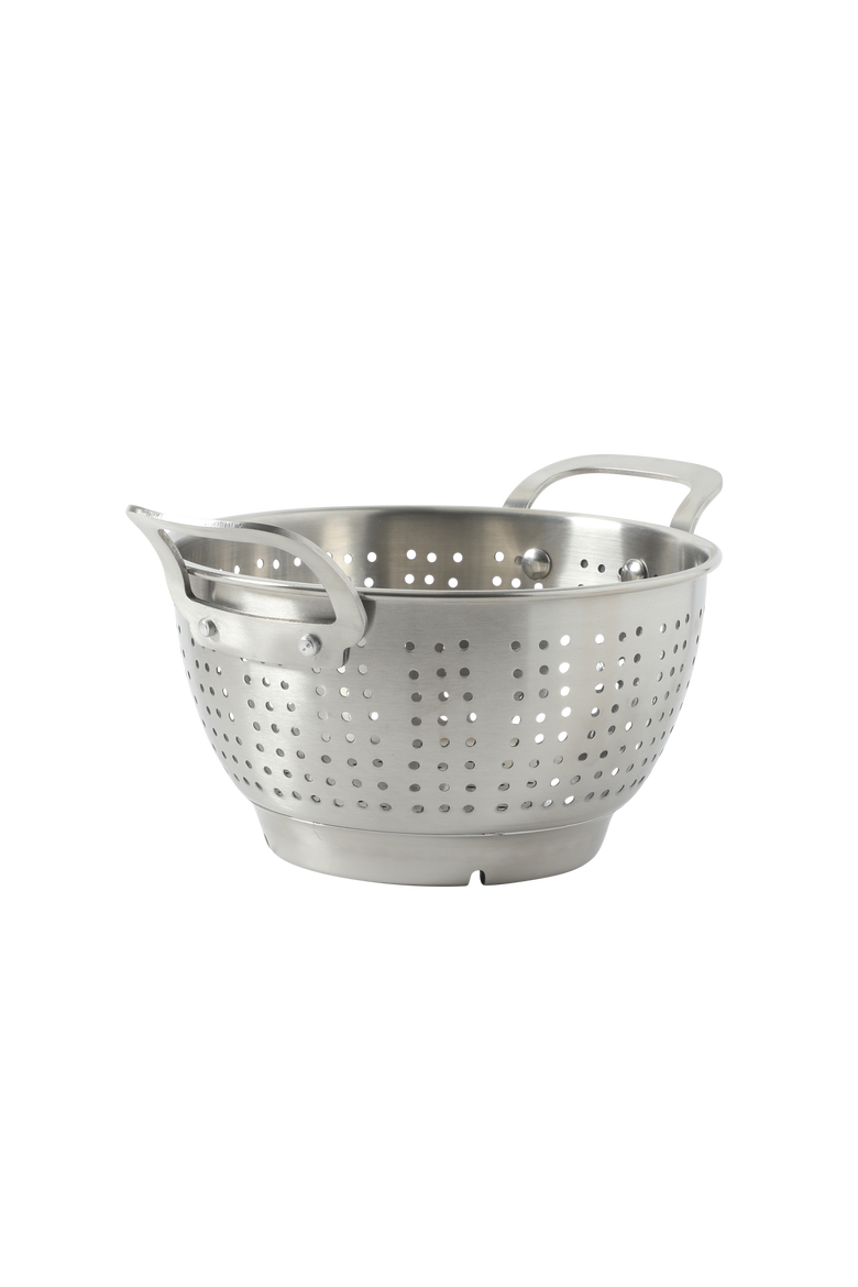 Astro 2 Piece Stainless Steel Colander and Strainer Set, Alternate, color, Silver