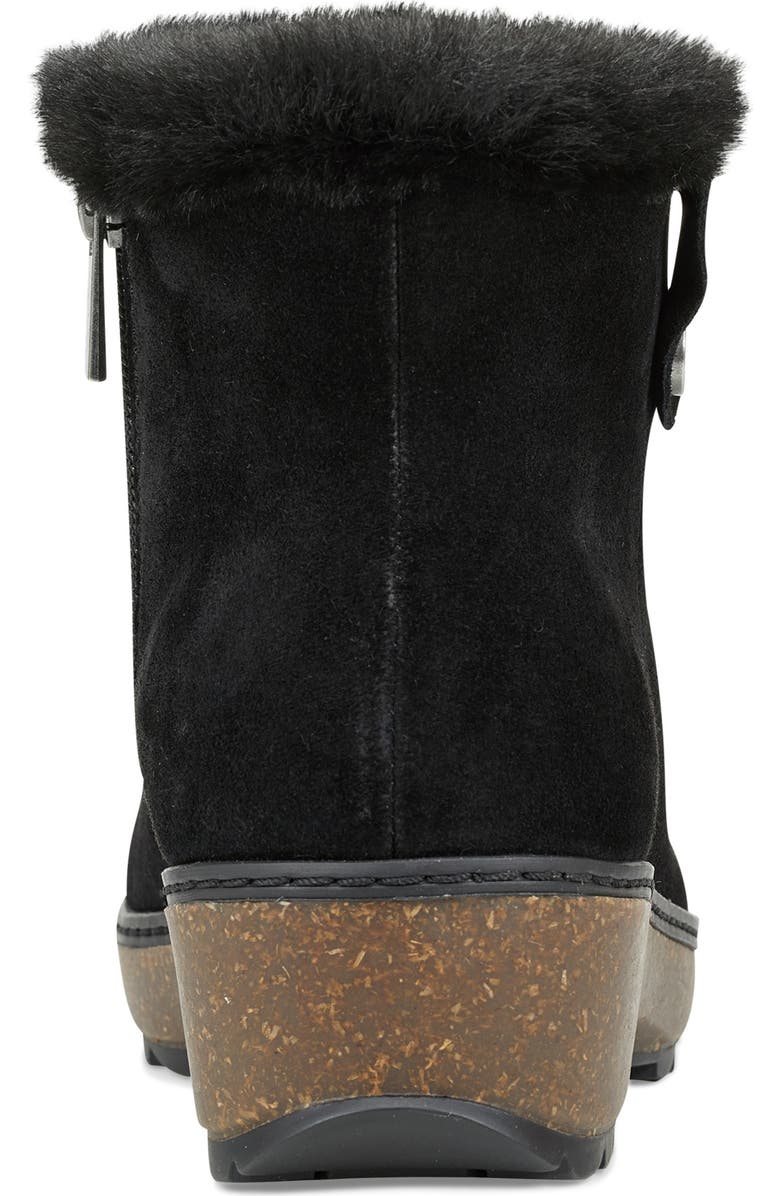 Earth<sup>®</sup> Kim Faux Fur Lined Bootie, Alternate, color, Black