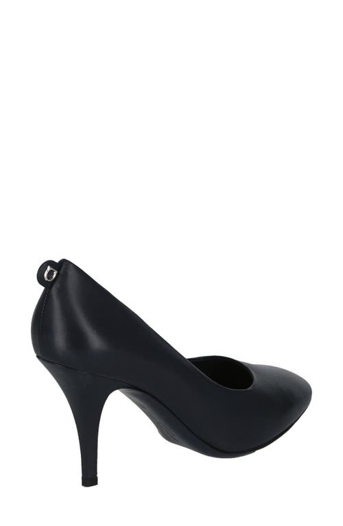 Ferragamo Judy Leather Pumps In Blue