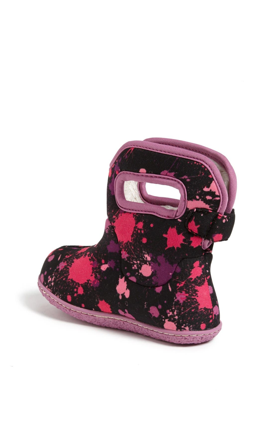 'Paint Splat' Rain Boot, Alternate, color, PINK MULTI