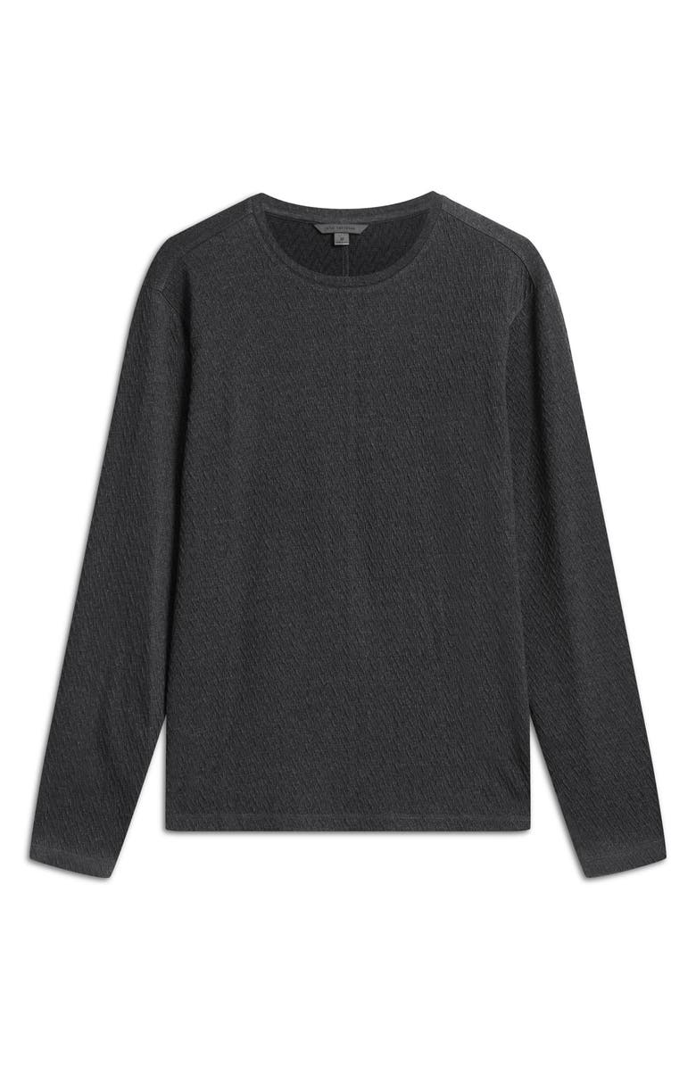 John Varvatos Karl Crinkle Long Sleeve T-Shirt, Alternate, color,