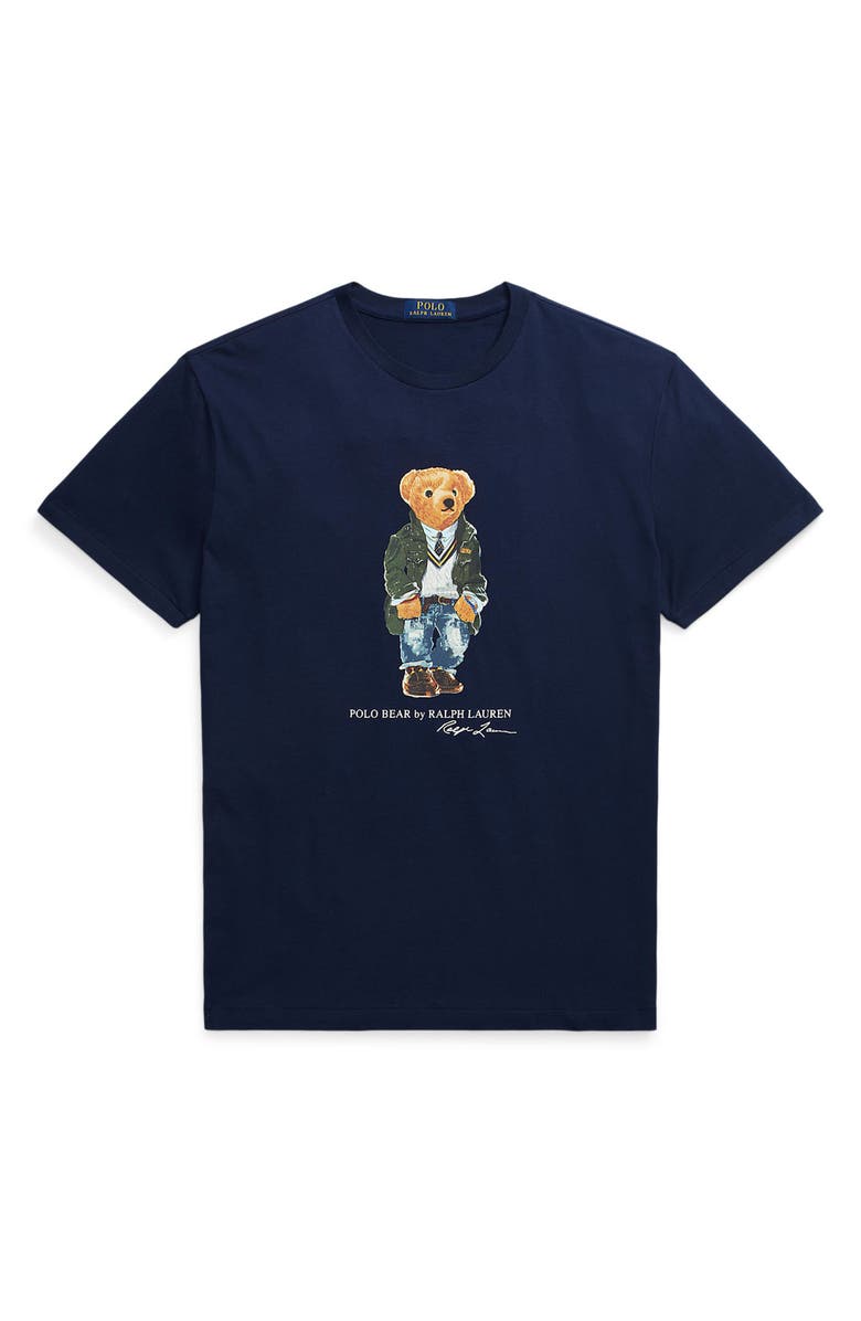 Polo Ralph Lauren Polo Bear Cotton Graphic T-Shirt, Alternate, color,