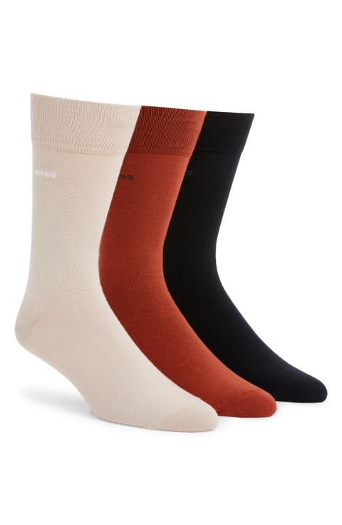 Manchester Set of 3 Dress Socks