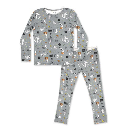 Bellabu Bear Kids' Casper Halloween Set Of 2 Piece Pajamas In Casper Halloween