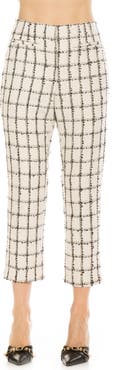 Alexia Admor Clio Cropped Tapered Pants