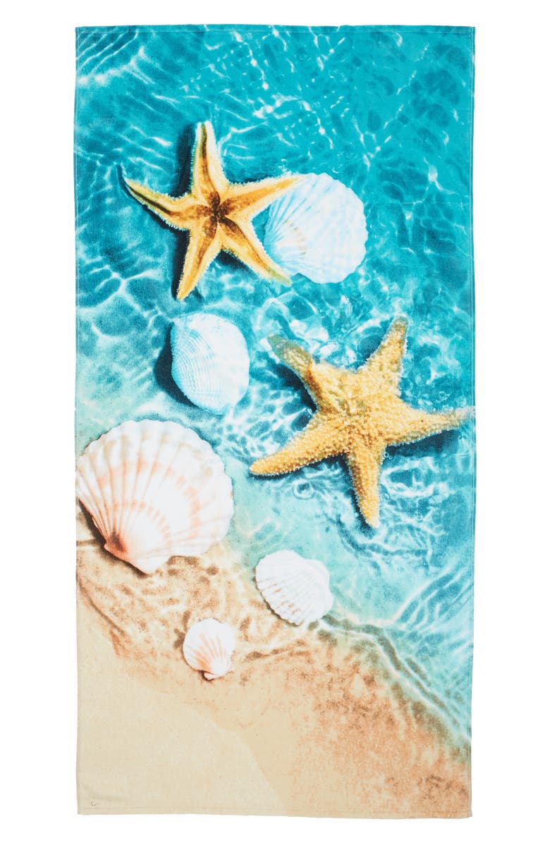 DOHLER 3D Shells Beach Towel - Multi, Main, color, 