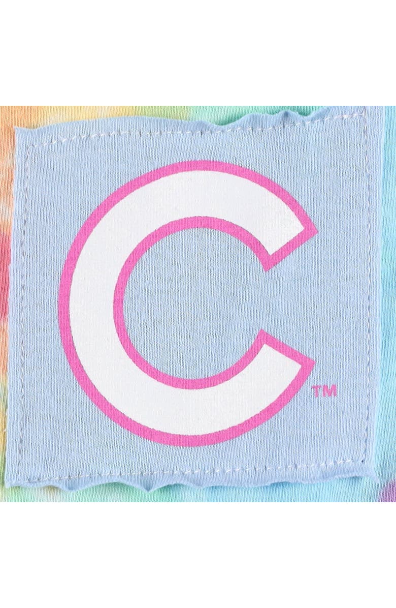 REFRIED APPAREL Women's Refried Apparel White Chicago Cubs Tie-Dye Tank Dress, Alternate, color, White