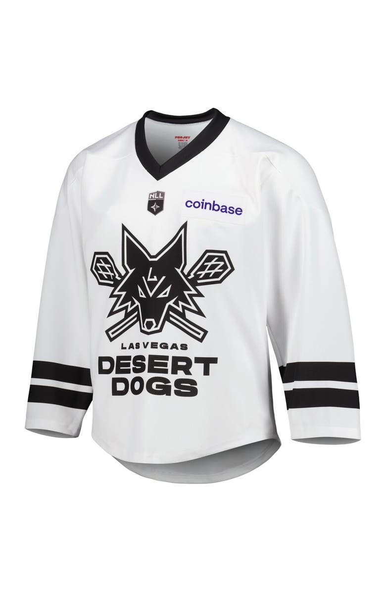 ADPRO Sports Men's White Las Vegas Desert Dogs Sublimated Replica Jersey, Alternate, color, White