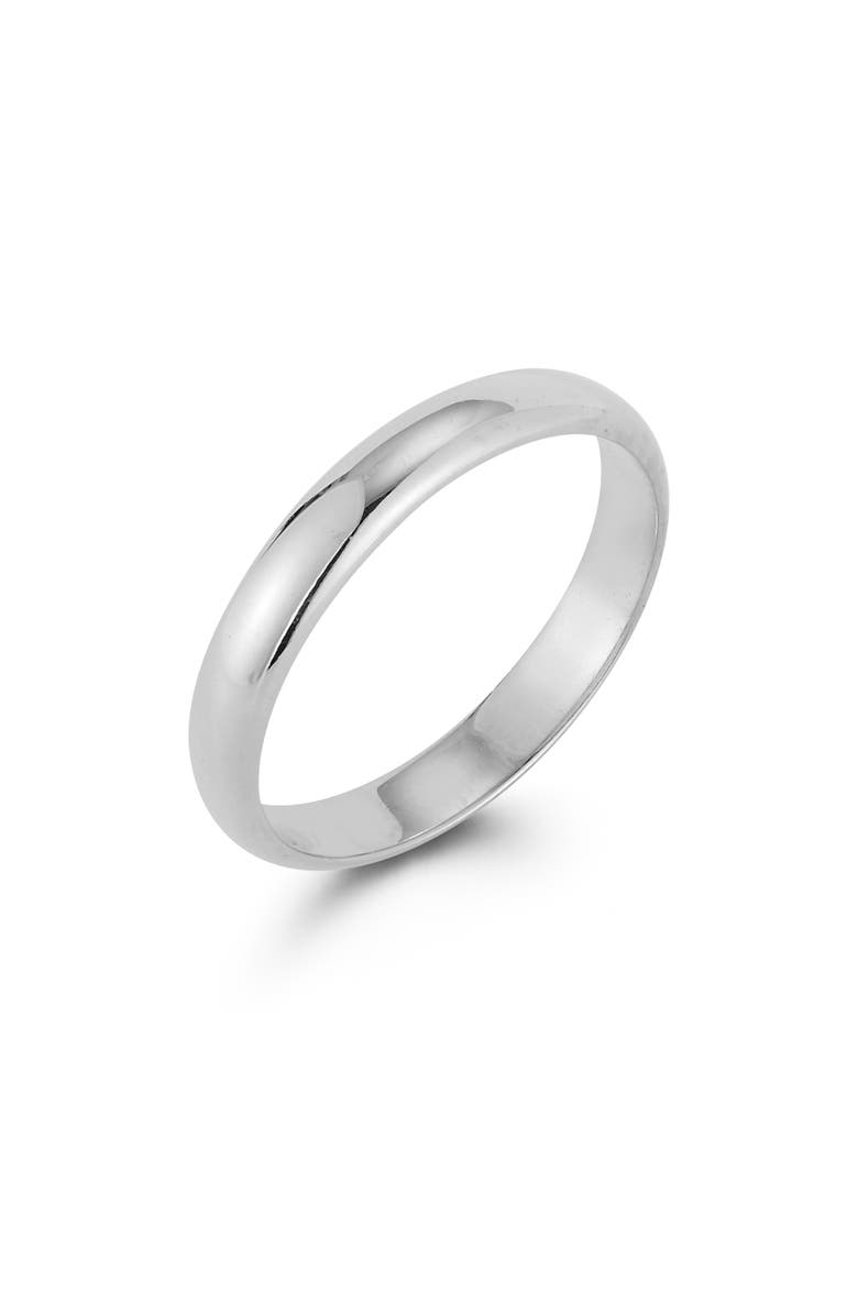 CHLOE AND MADISON Plated Sterling Silver Band Ring, Alternate, color, 