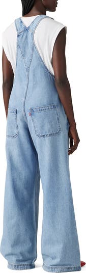Baggy Denim Overalls