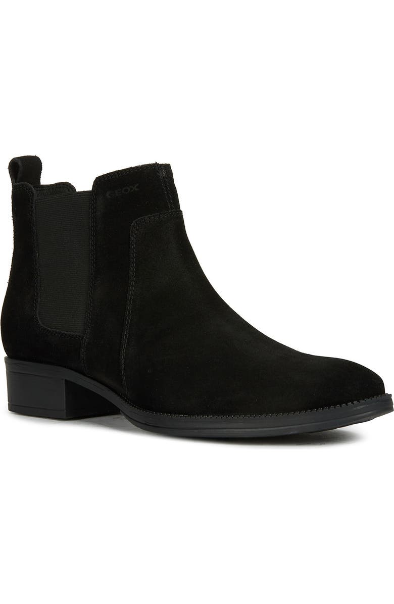 Geox Lacey Chelsea Suede Boot, Main, color,