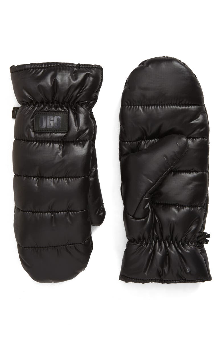 UGG<sup>®</sup> Puff Yeah All Weather Mittens, Main, color,