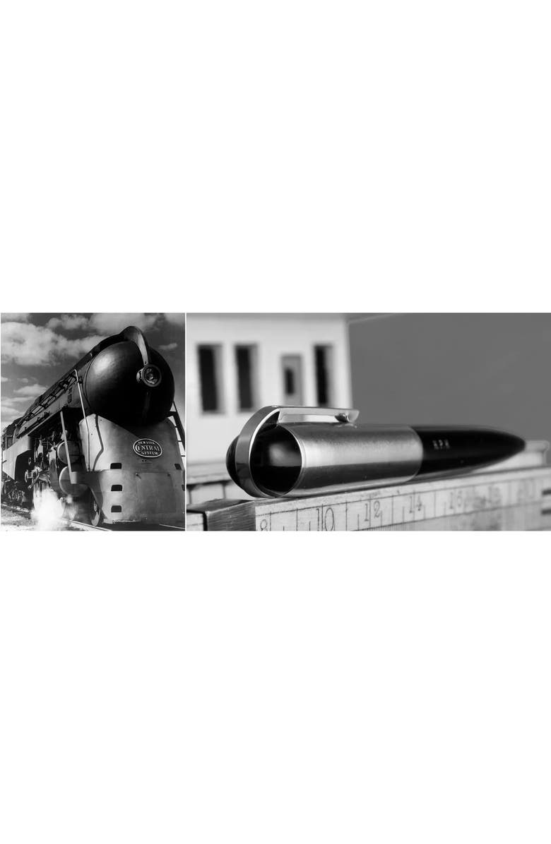 WAHL-EVERSHARP Skyline Black SIlver Ballpoint Pen, Alternate, color, Black / Silver