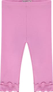 BABYFACE Lettuce Hem Ribbed Legging