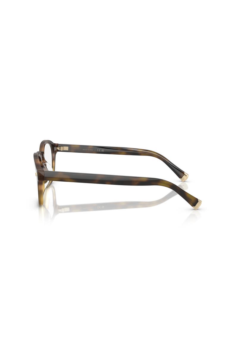 Brunello Cucinelli 50mm Square optical glasses, Alternate, color, Green