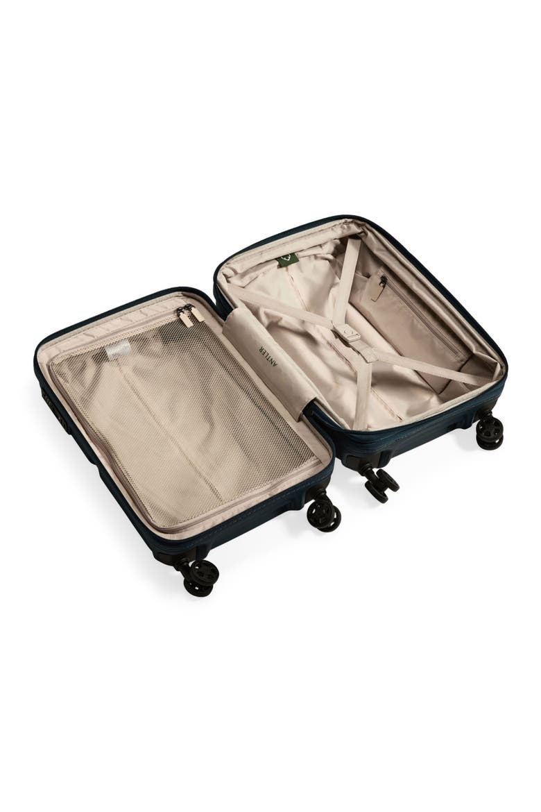 Single Stripe Expandable Carry-On, Alternate, color, Indigo Blue
