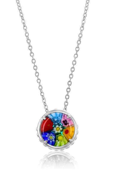 Venetian Murano Glass Pendant Necklace