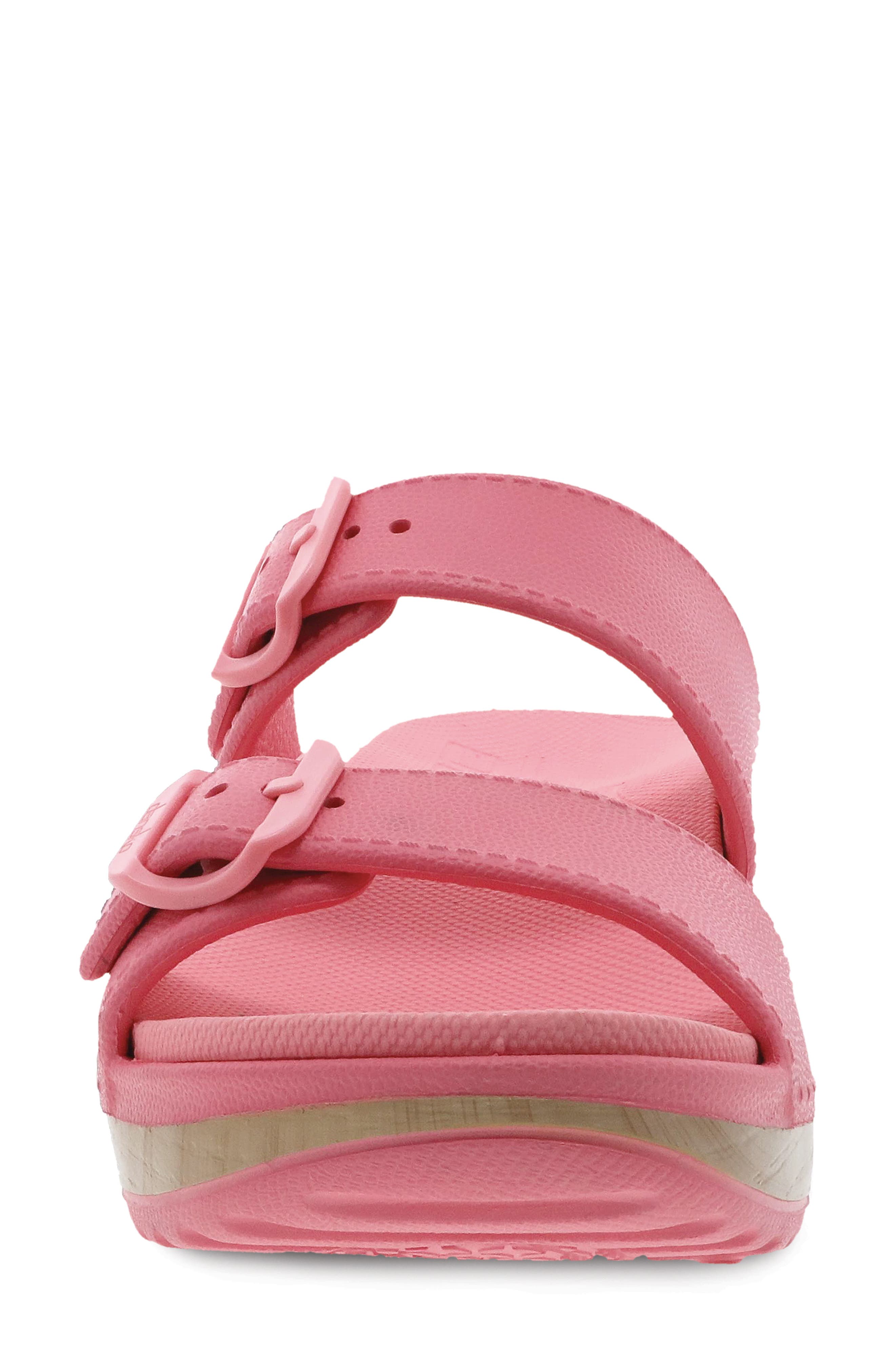 Kandi Slide Sandal, Alternate, color, CORAL MOLDED