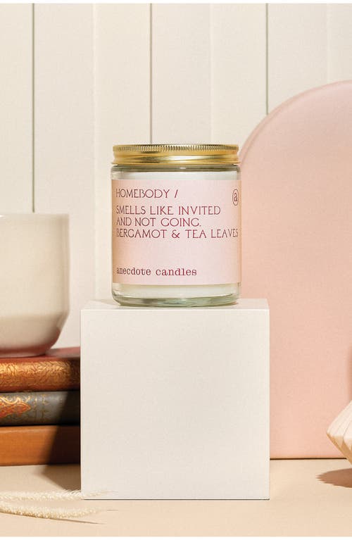 Anecdote Candles Homebody Candle In Pink